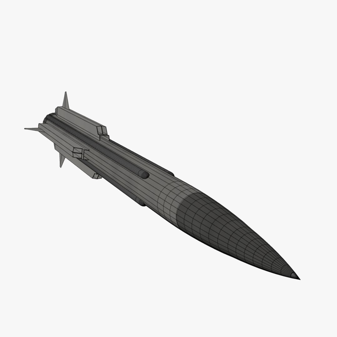 3d Gqm-163 Target Model