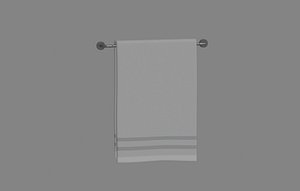 Hanging Towel 3D model