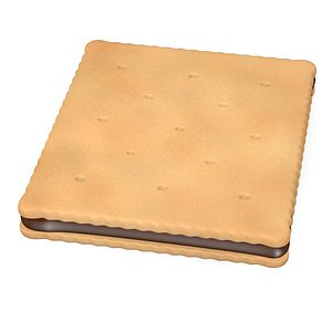 3d biscuit filled