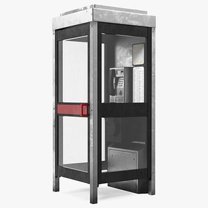 Phone Booth 3D model