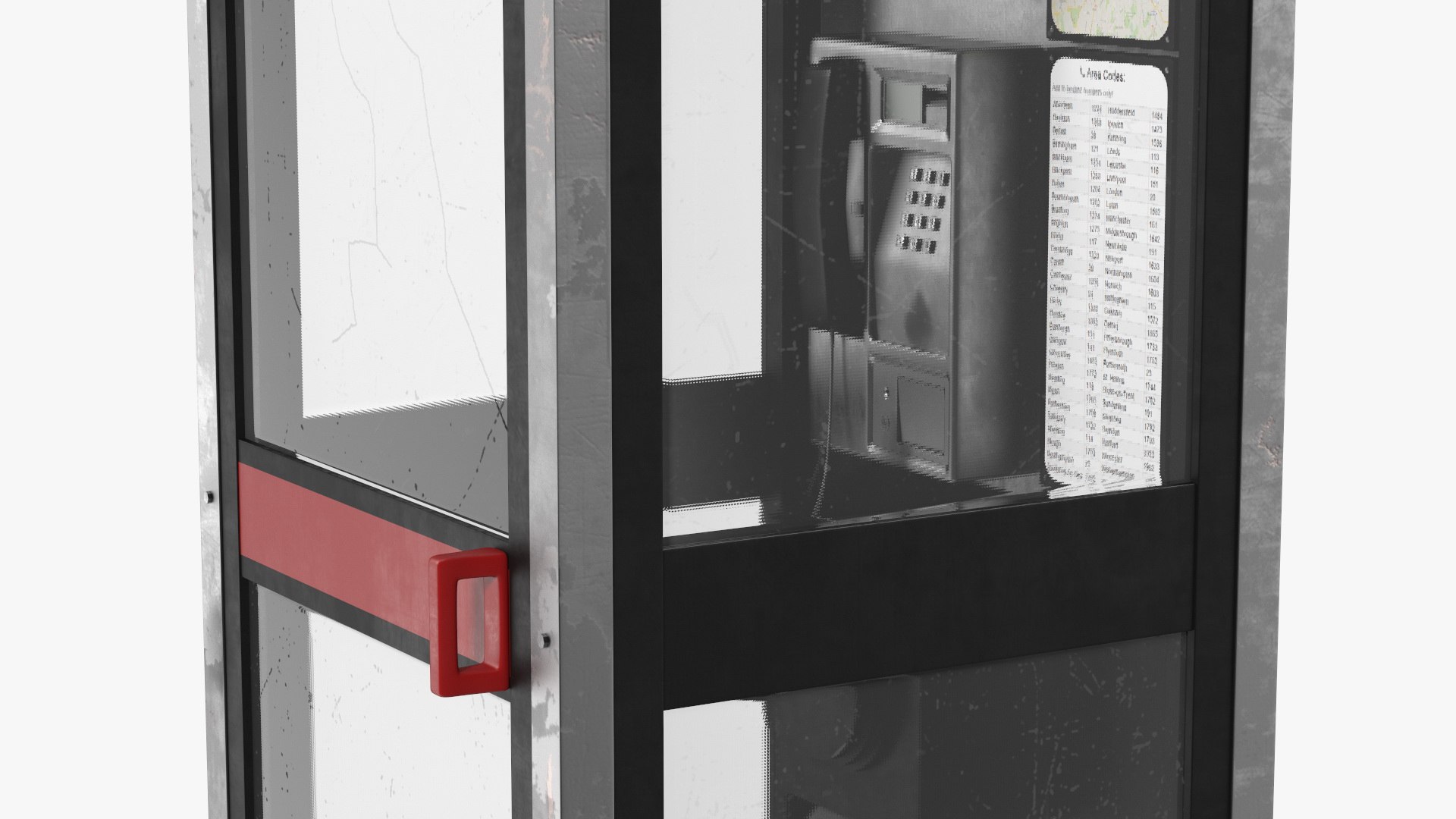 Phone Booth 3D Model - TurboSquid 2177927