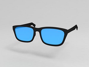 3D model reading glasses