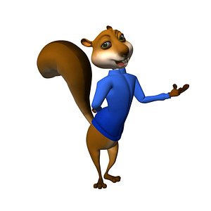 Cartoon Squirrel