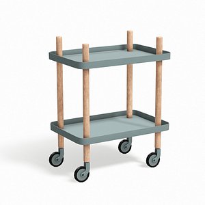3D model Trolley Home Cart PBR Game Ready VR  AR  low-poly