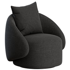 Orixa Swivel Armchair by Espasso 3D model