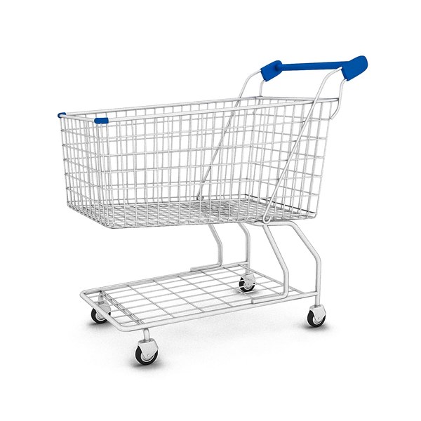 shopping cart 3D model