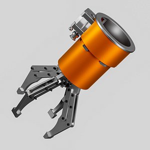 industrial robot 3D model