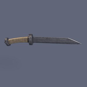 Viking Bone Handle Knife