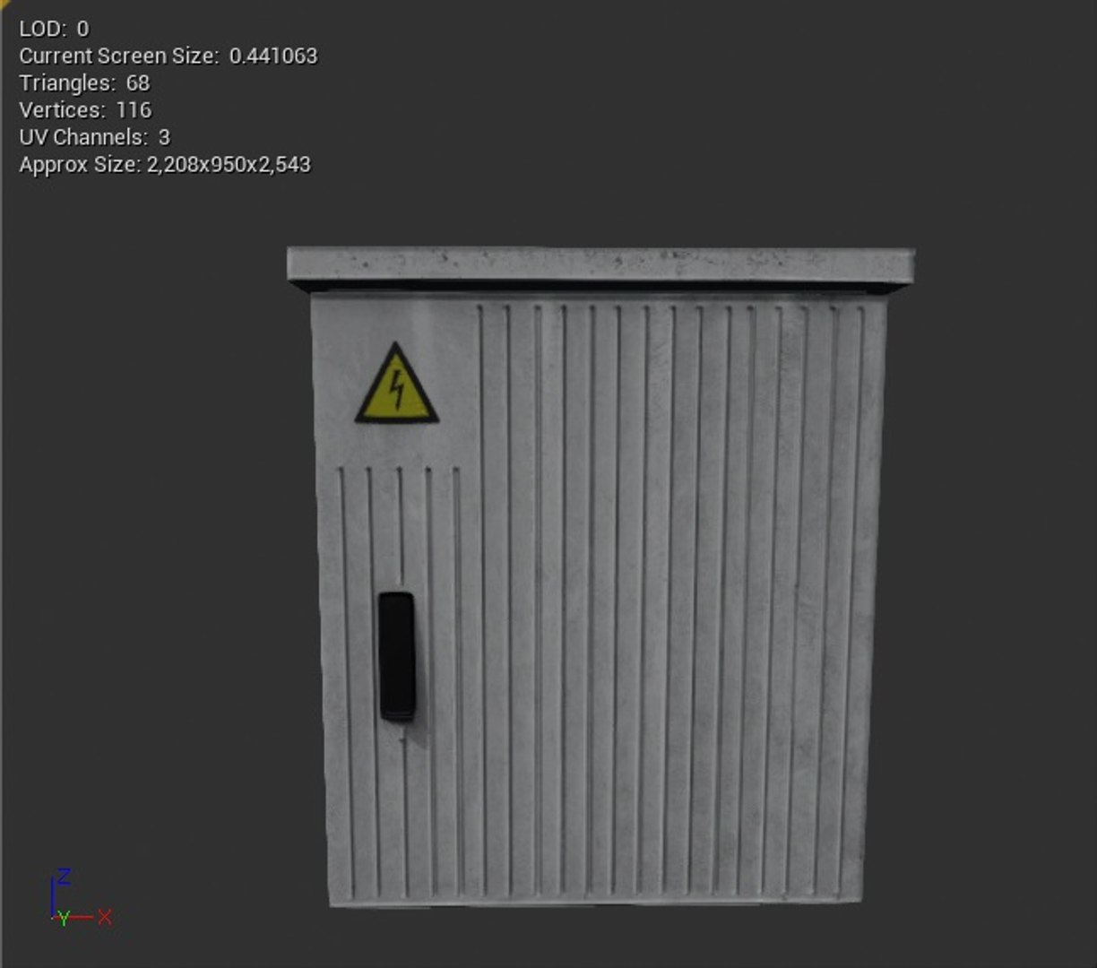 Electrical Box Model - TurboSquid 936681