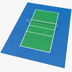 Volleyball Court 05 3D model