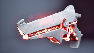 Last Day Biomechanical Sci Fi Energy Weapon