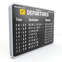 Flight Information Board