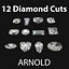 diamond cuts arnold 3D model