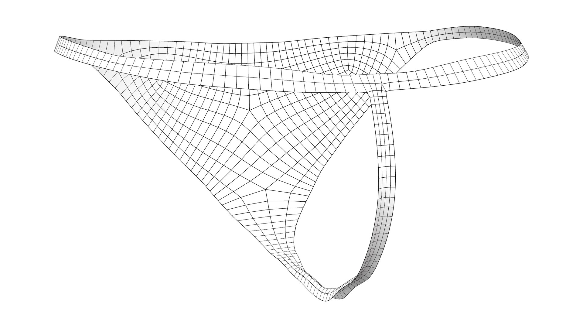 Women Classic Underwear model TurboSquid 1934728