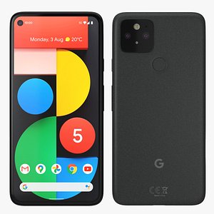 5G Mobile Phone Google Pixel 5 Just Black