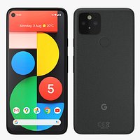5G Mobile Phone Google Pixel 5 Just Black