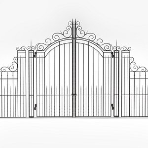 3D Iron Gate model