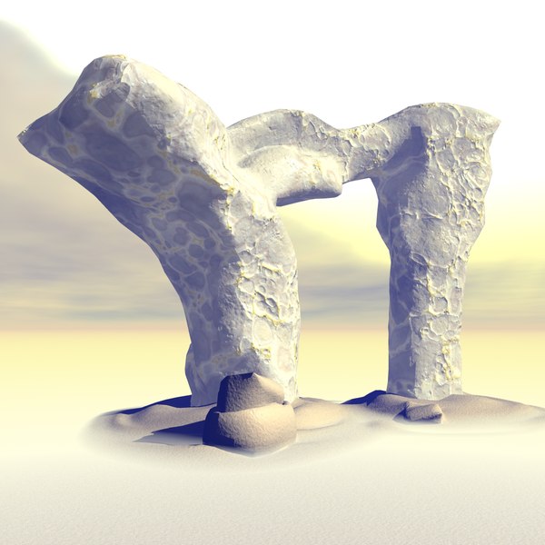maya alien rocks terrain