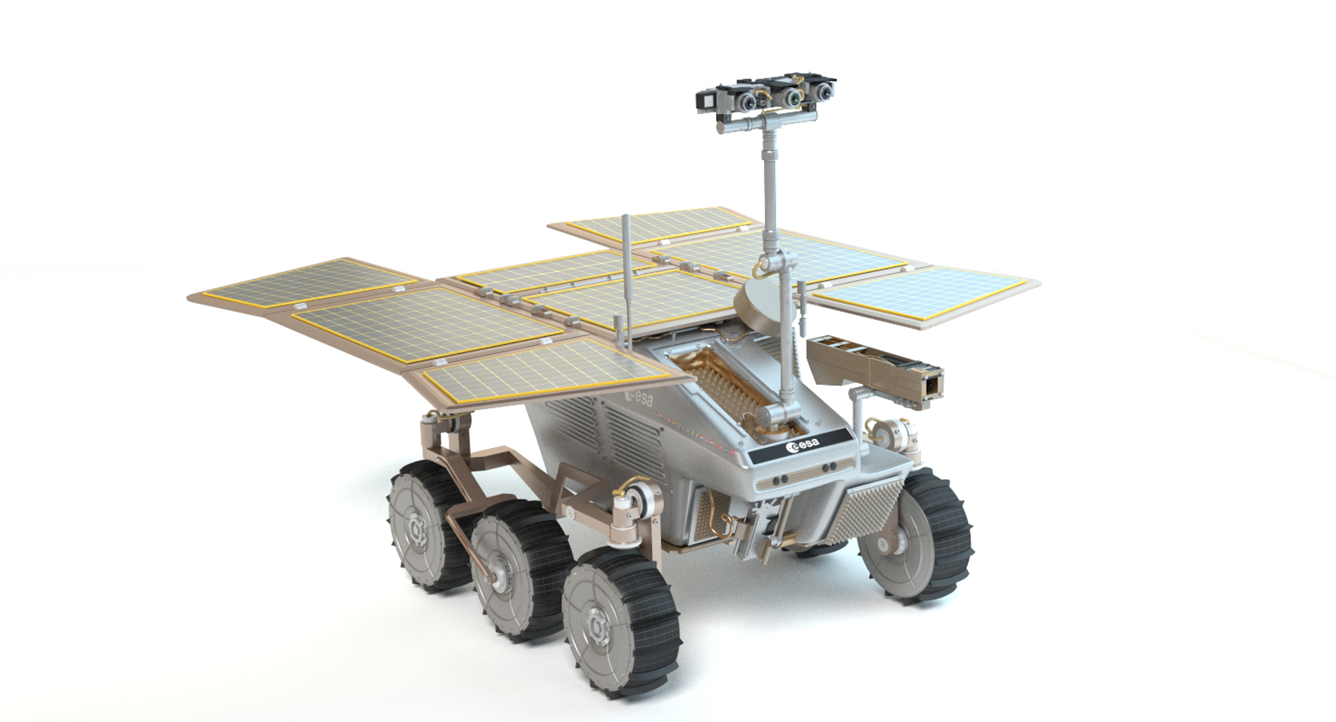 Mars Rover 3d Model