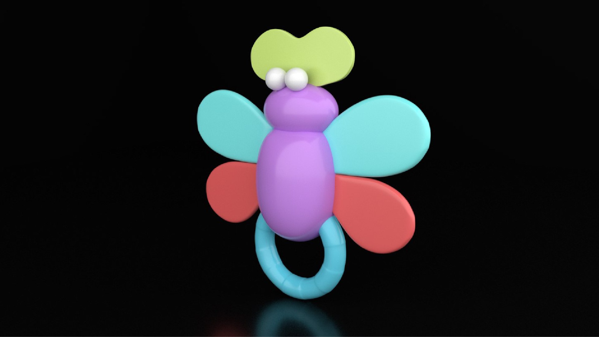 Rattle Toy 3D Model - TurboSquid 2012374
