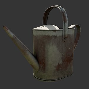 3D Vintage Watering Can