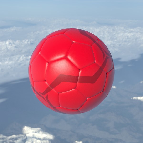 beach soccer football ball 3D