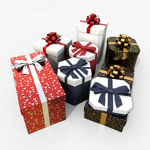 Gift Boxes - Eight Piece Assortment model