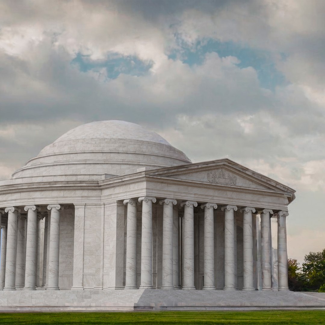 Thomas Jefferson Memorial 3D model preview