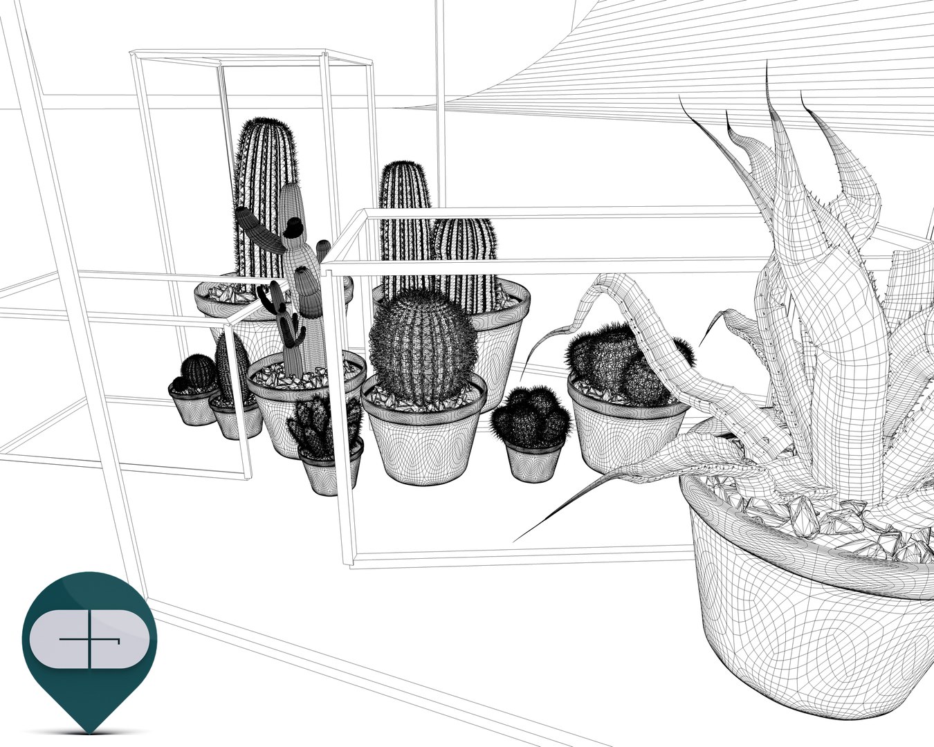 Object Interior Set 3ds