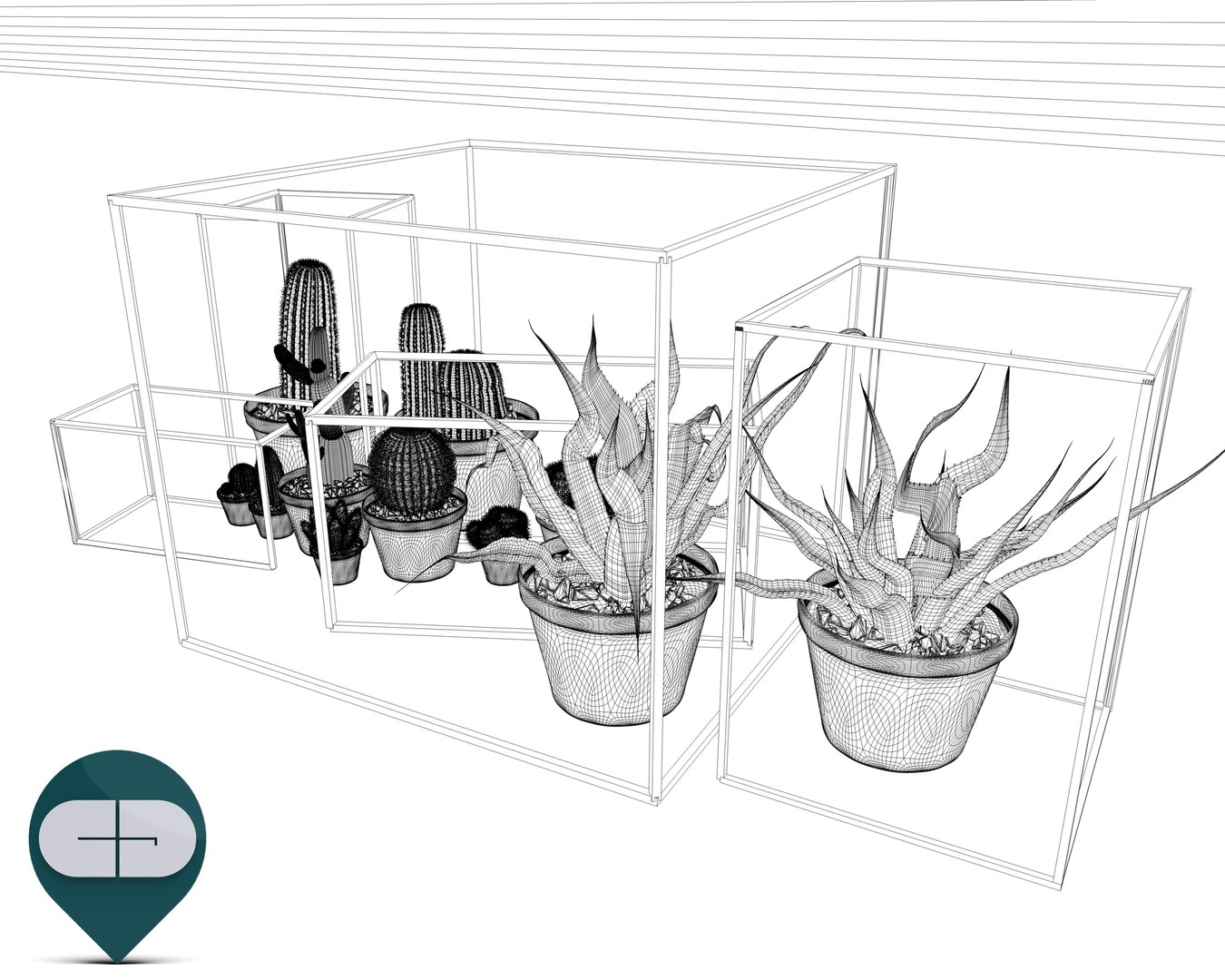 Object Interior Set 3ds