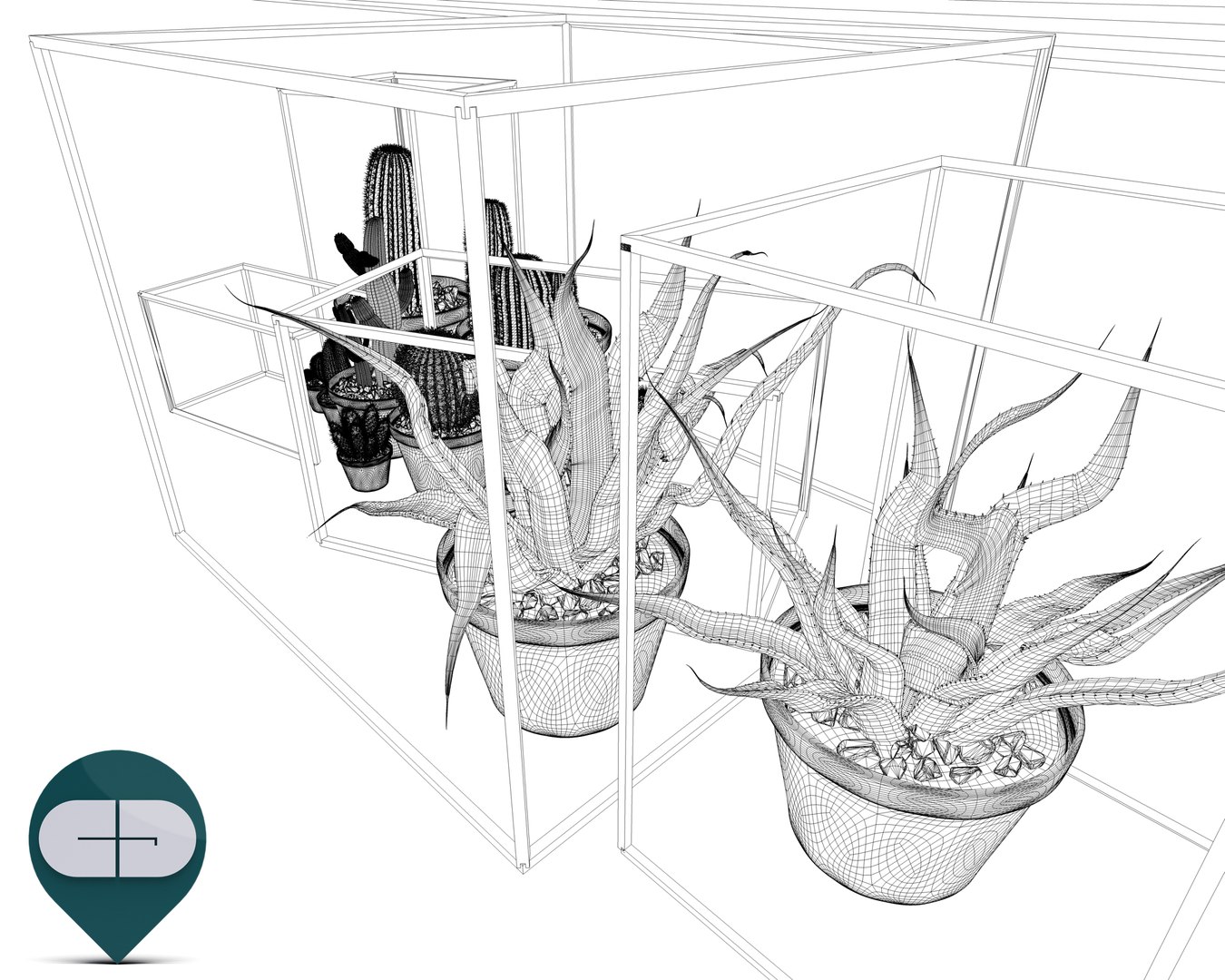 Object Interior Set 3ds