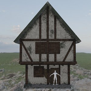 3D House Free low-poly