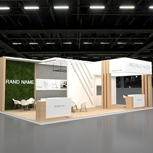 Pack 12- 5 Exhibition Luxury 3D model