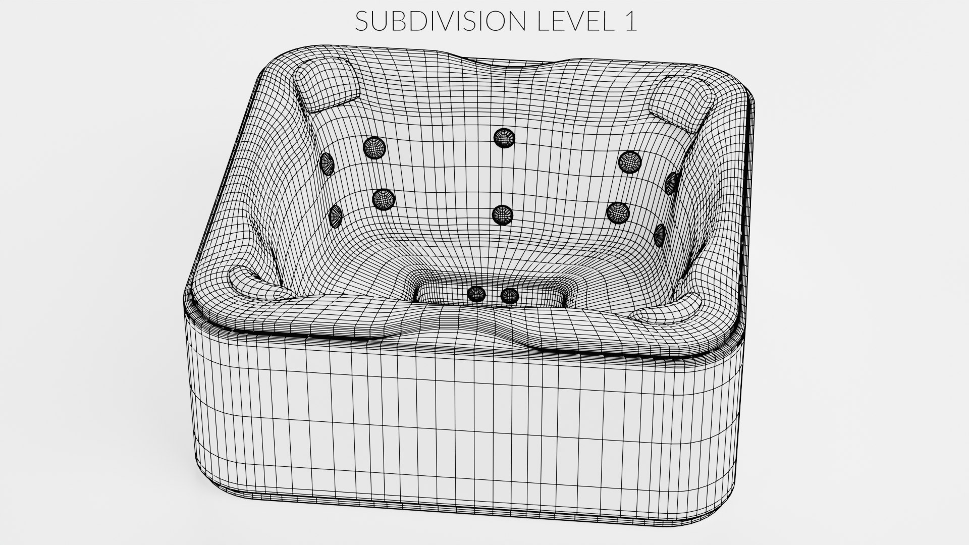 Hot Tub model TurboSquid 2057615