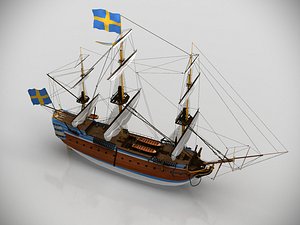 ship vessel boat model