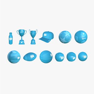 12 Sports Collection - Blank Mock Up Basic Template
