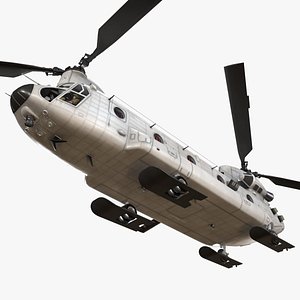 CH-47 Chinook Blank Levery Basic Animation model