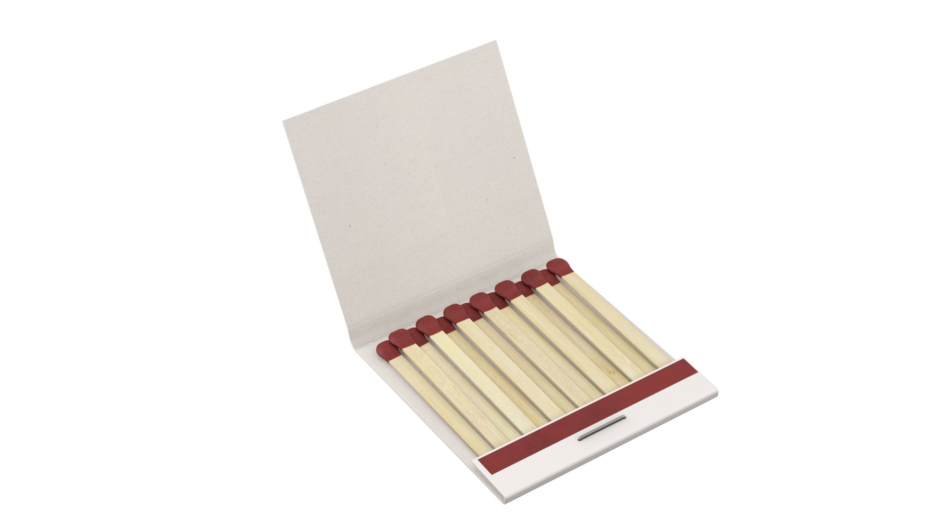 Box Of Matches 3D Model - TurboSquid 2031714