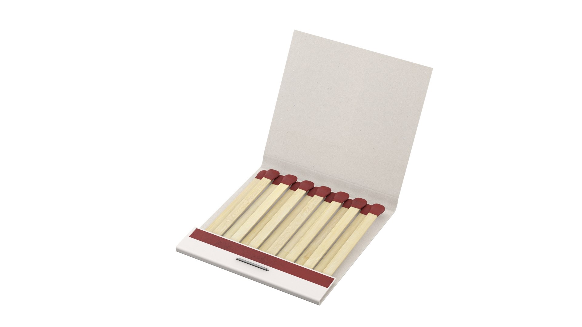 Box Of Matches 3D Model - TurboSquid 2031714