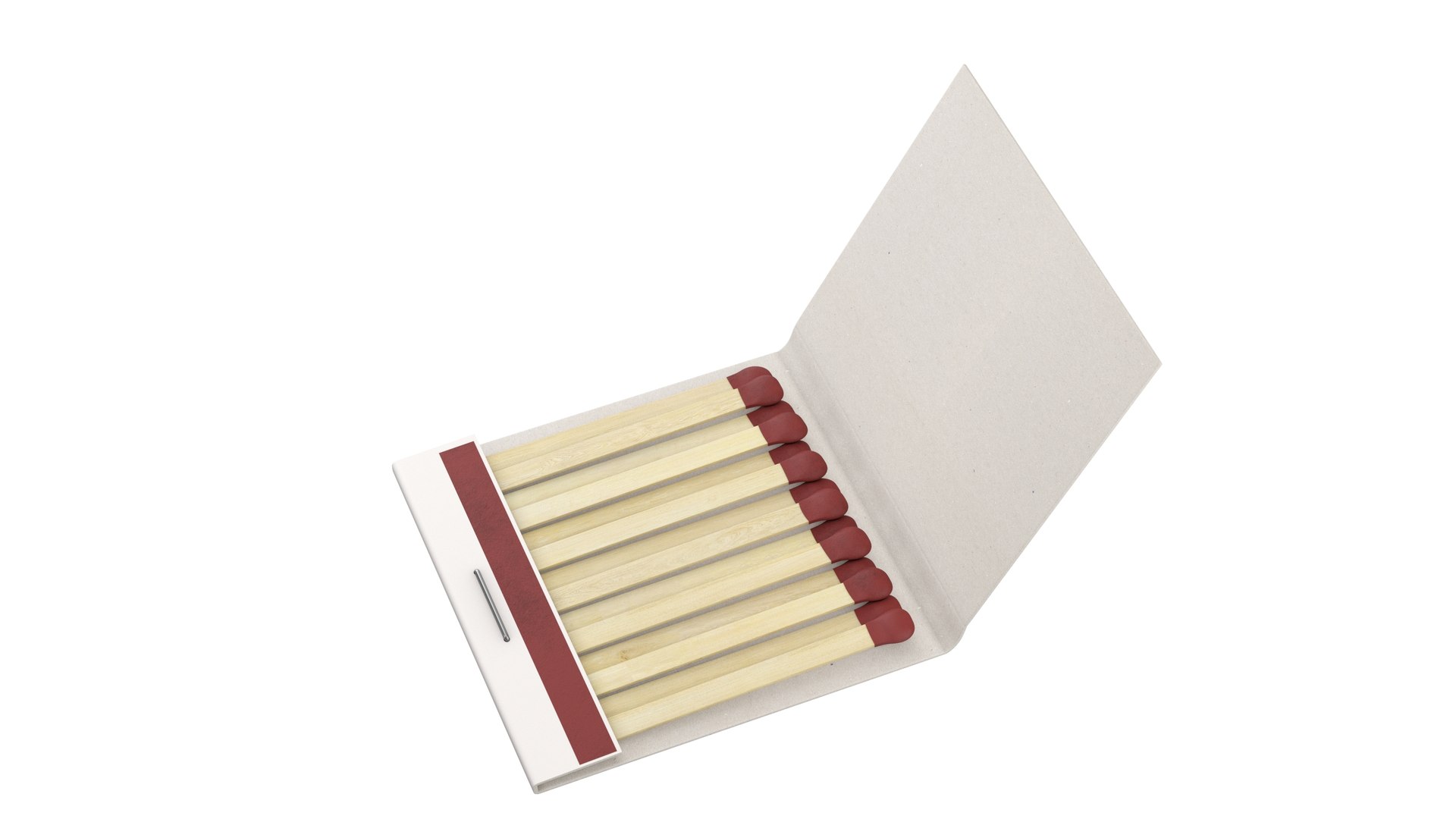 Box Of Matches 3D Model - TurboSquid 2031714