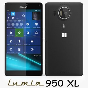 microsoft lumia 950 xl c4d