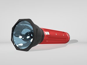free flash light 3d model