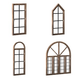Arch Style Windows model
