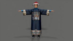 3D Asian Chinese People