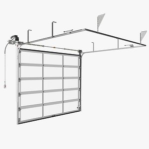 Panoramic garage door