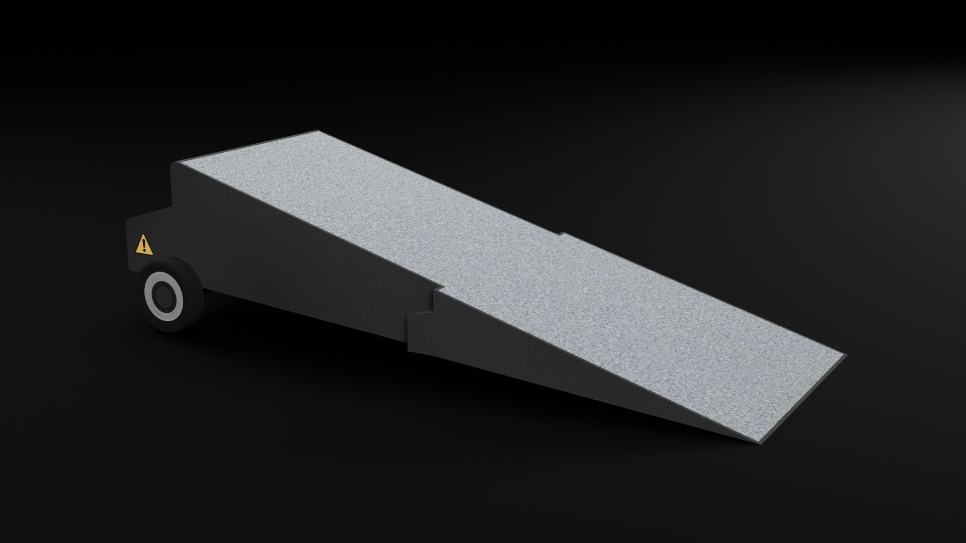 Low Poly Ramp 3D Model - TurboSquid 2344135