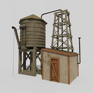 old watertower model