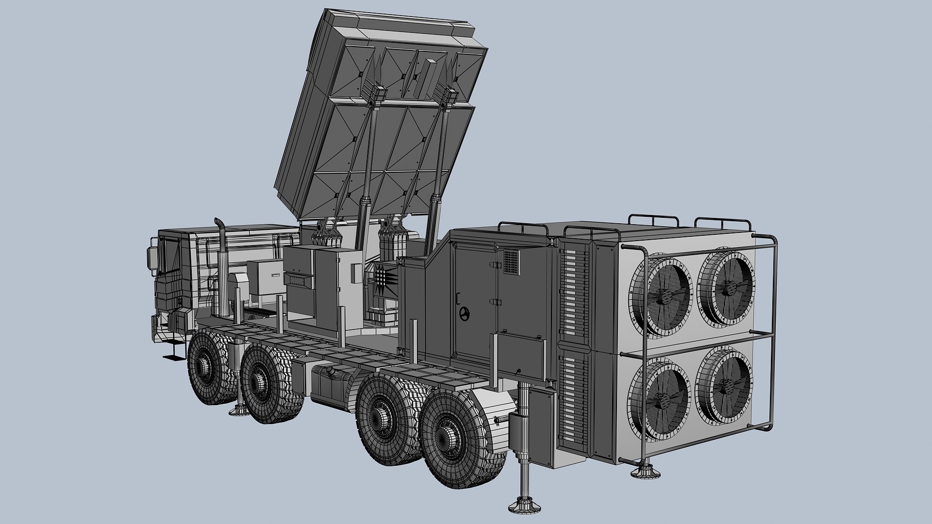 3D Engagement Radar Bavar-373 - TurboSquid 1676871