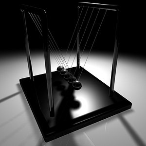 3ds newton cradle