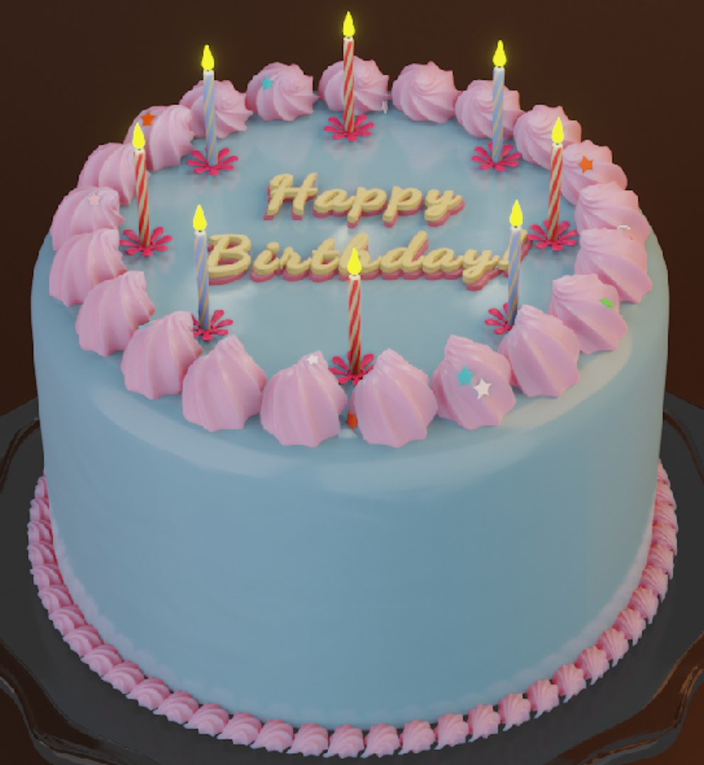 Cake Collection 3D Model - TurboSquid 2078743